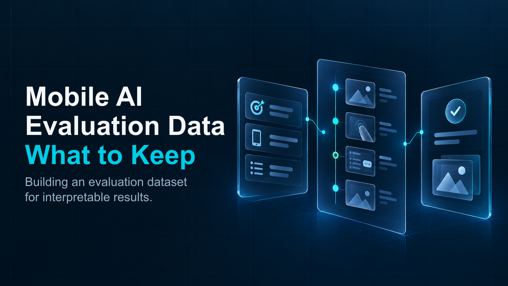 A practical guide to what a Mobile AI evaluation dataset should preserve.